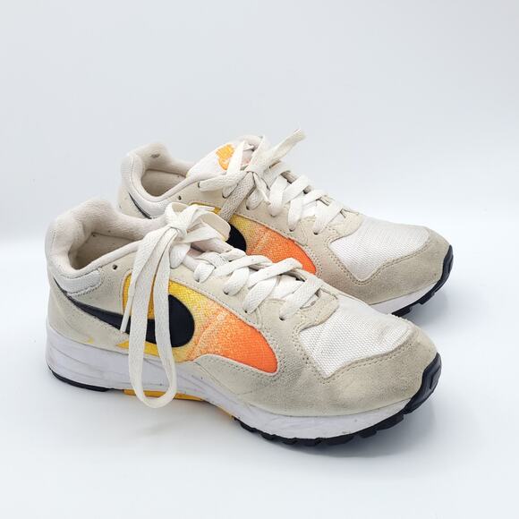 Nike air skylon ll  White Black amarillo AO4540-101 women's size 7.5 - Picture 3 of 9